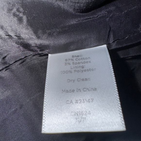 Talbots Floral Cotton Stretch Pencil Skirt – Size 8 - Picture 7 of 7